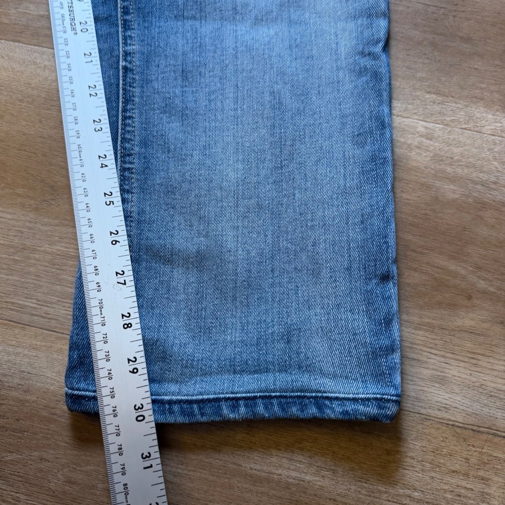 Diesel Thavar-XP Jeans Mens 38x30 Blue Slim Skinny Fit Stretch Distressed Denim - Picture 13 of 15